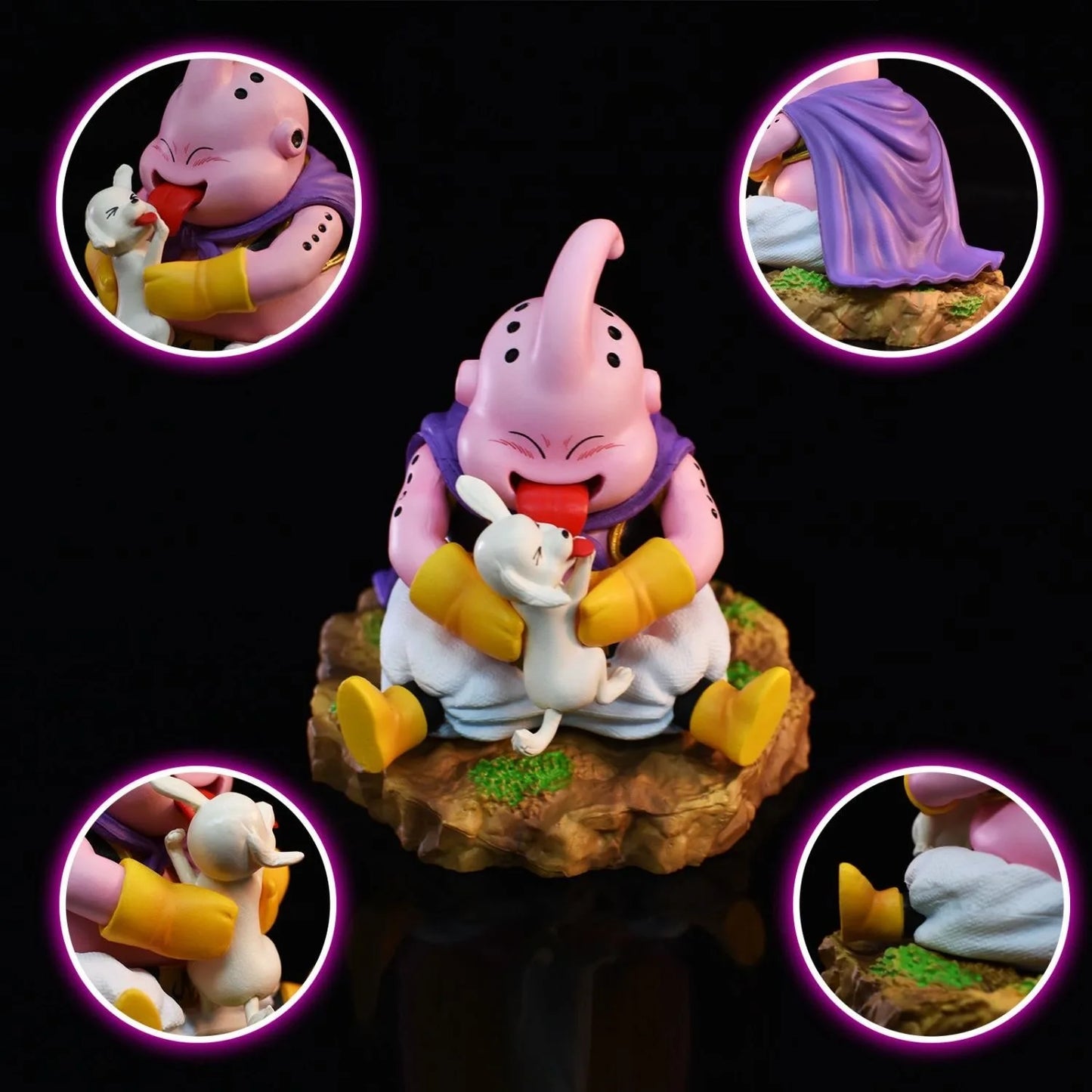 8.5cm Dragon Ball Majin Buu Bou Anime Figures Q Version Figurine PVC Statues