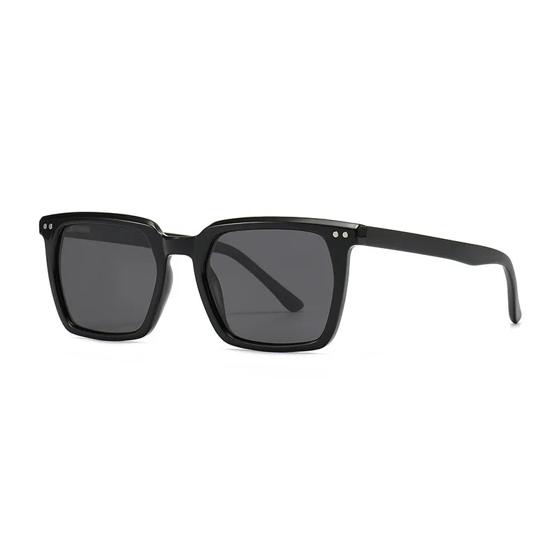 JNPCXI New Vintage Polarized Square Sunglasses Women Blue Gradient Mirror Shades UV400 Fashion Punk Men Sun Glasses