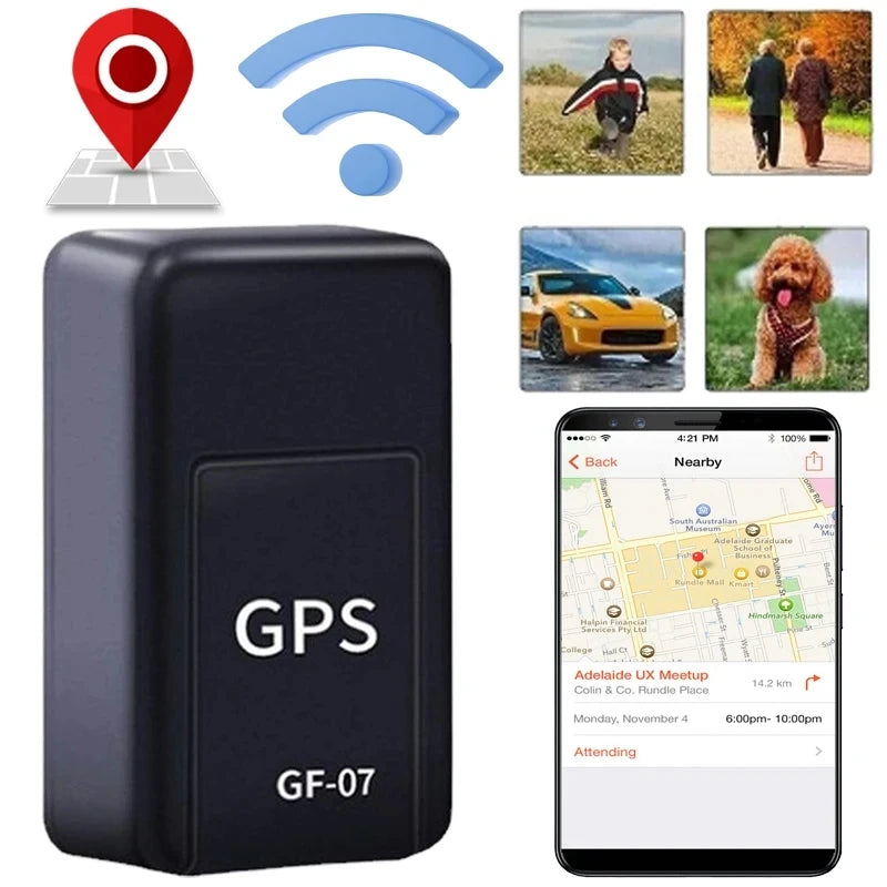 GPS locator GF07 convenient compact locator for car vehicles, remote positioning