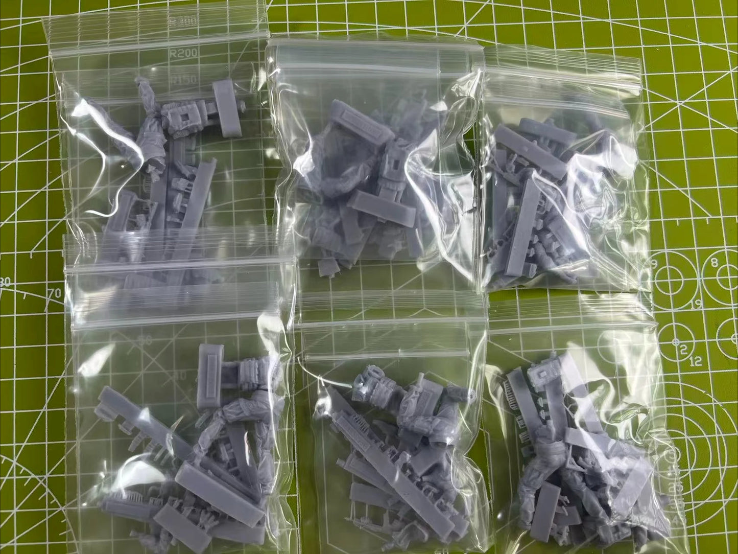 1: 35 Die Casting Resin Model GK Modern Special Forces Soldiers Unpainted (Assembly Required)