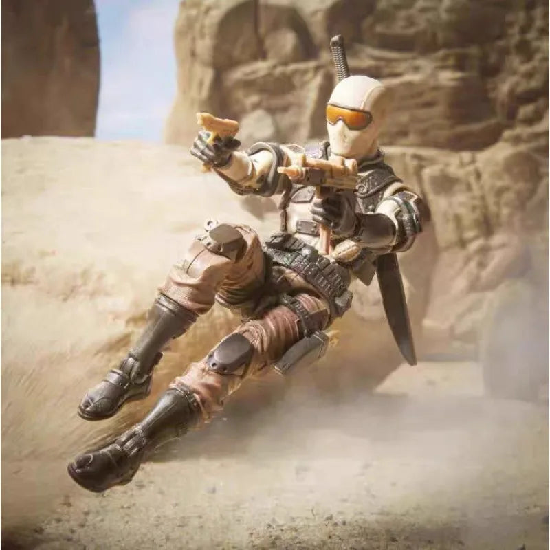 Original Hasbro G.I. Joe Classified Series Desert Commando Snake Eyes Action Figure Toys Ornaments Model
