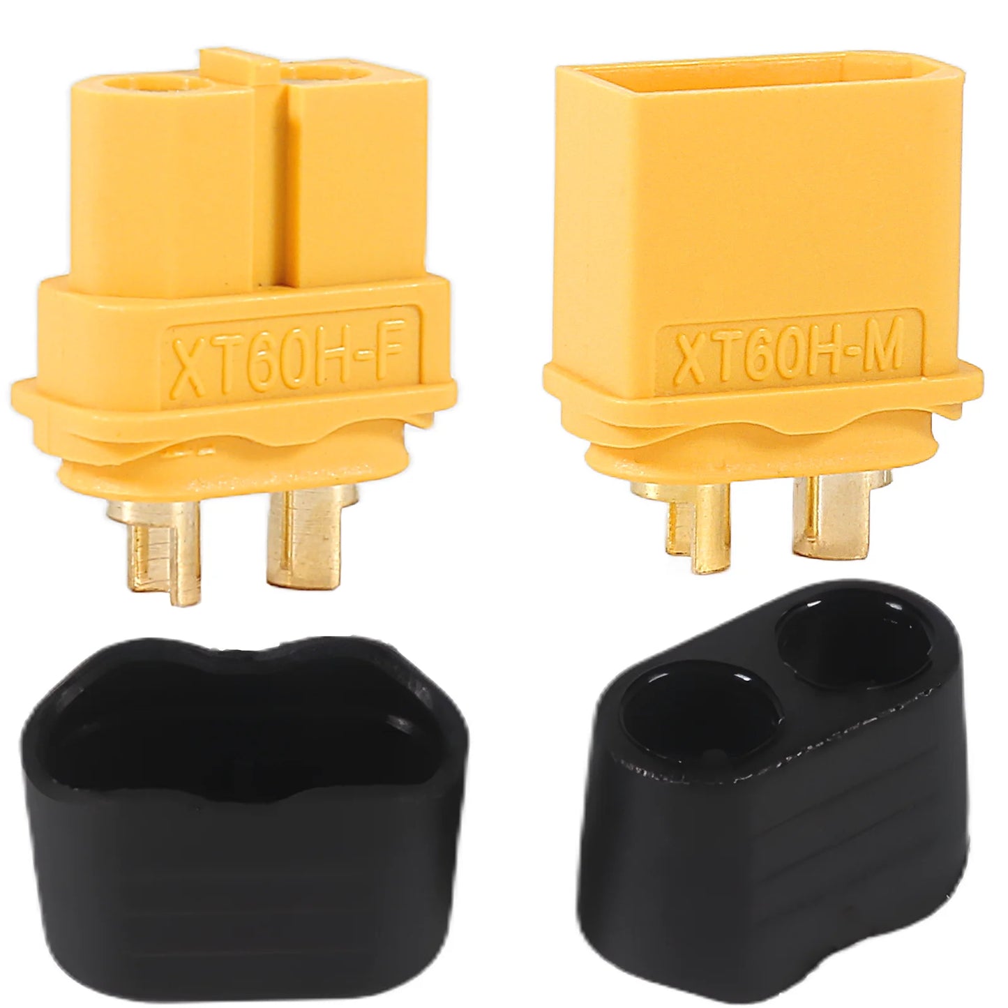 20 Pair XT60/XT60H Connectors (XT60 Upgrade) Male Female Bullet Connectors Plugs for RC Parts Lipo Battery