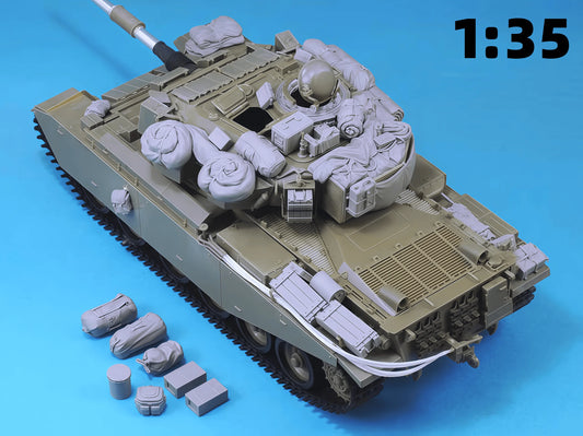 1/35 Cast Resin Model, Scene Model Making Tank Resin Supplies Gk, Uncolored Model