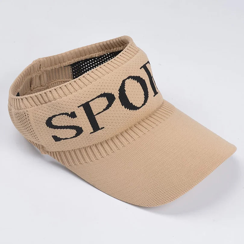 Summer hat Men's sunblock visor Outdoor sports baseball cap Running empty cap Sun cap