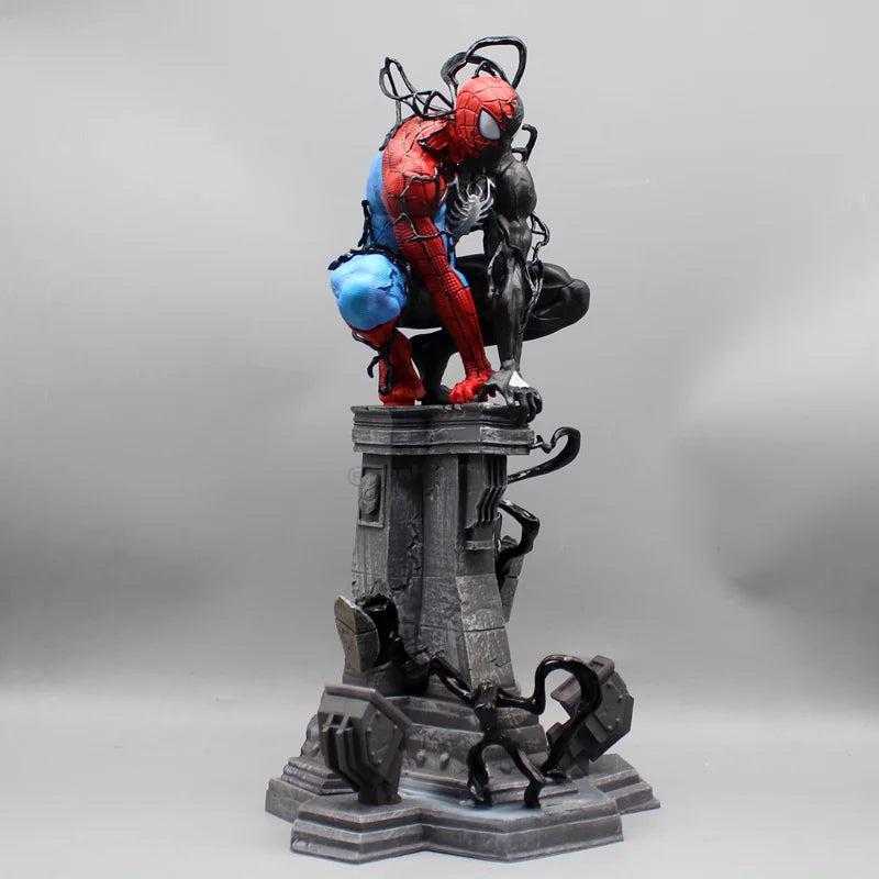 15 inches Venom Symbiote Figure Spiderman Action Figures, PVC Decor Statue Model