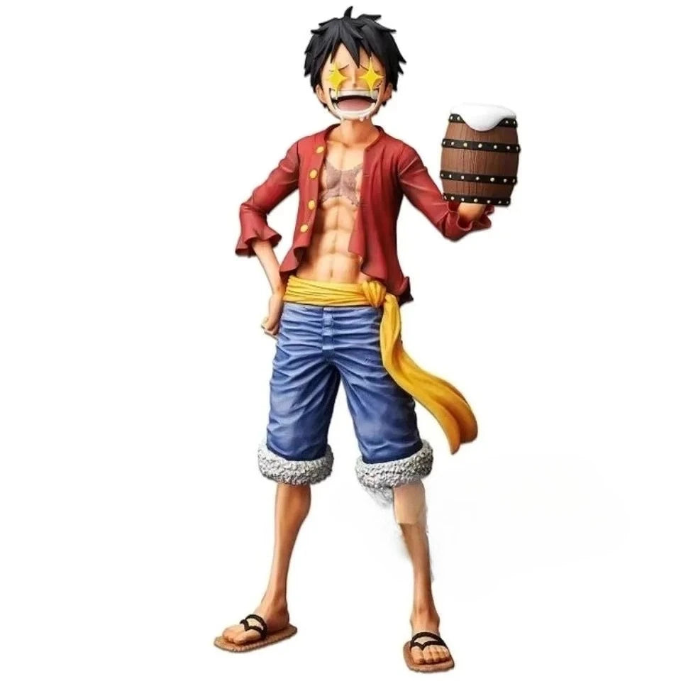 【IN STOCK】Original Banpresto Grandista nero One Piece Monkey D Luffy 28cm Figure PVC Collectible Model Toy Gift