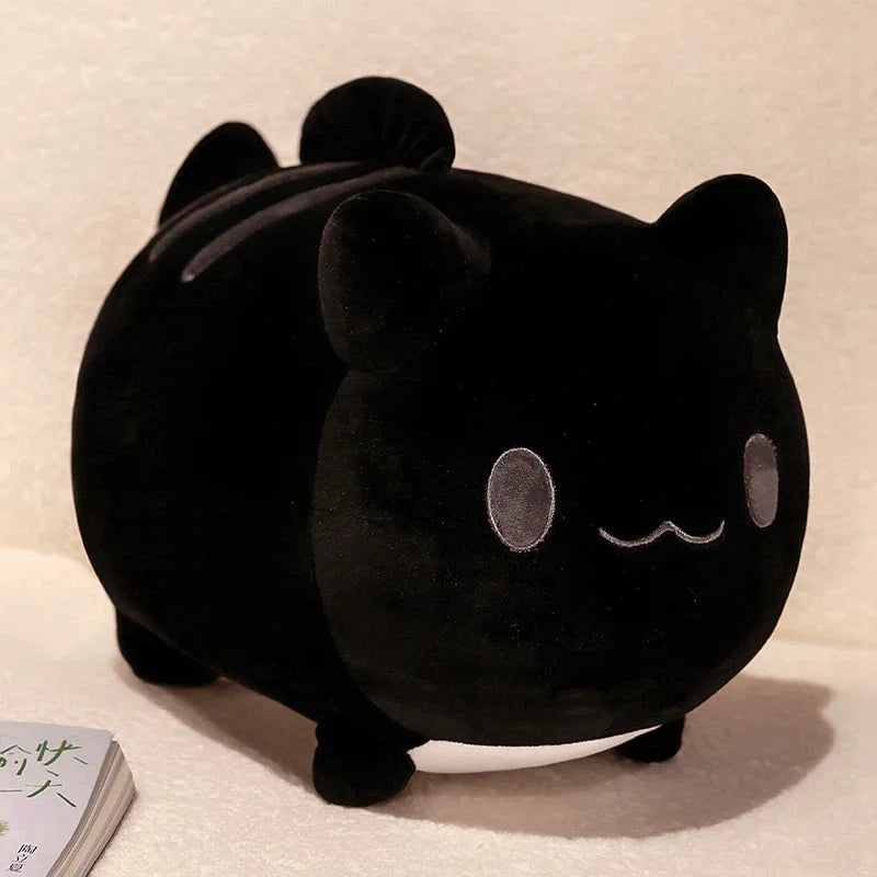 25/30cm Cute Cartoon Cat With Fish Tail Plush Toys Anime Kitty Stuffed Animal Doll Soft Baby Pillow Kids Birthday Gift for Girls