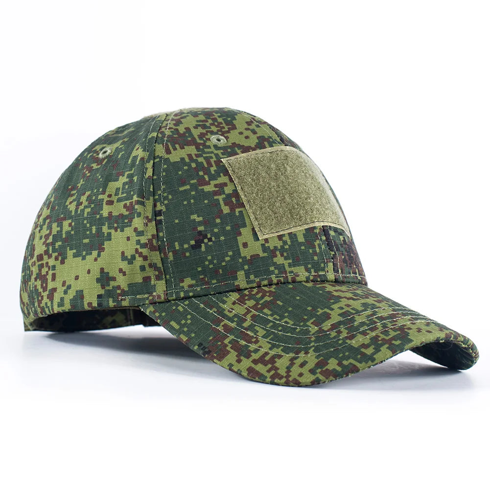 Tactical Camouflage Mask Hat Baseball Cap Skullies Knitted Elastic Outdoor Cap