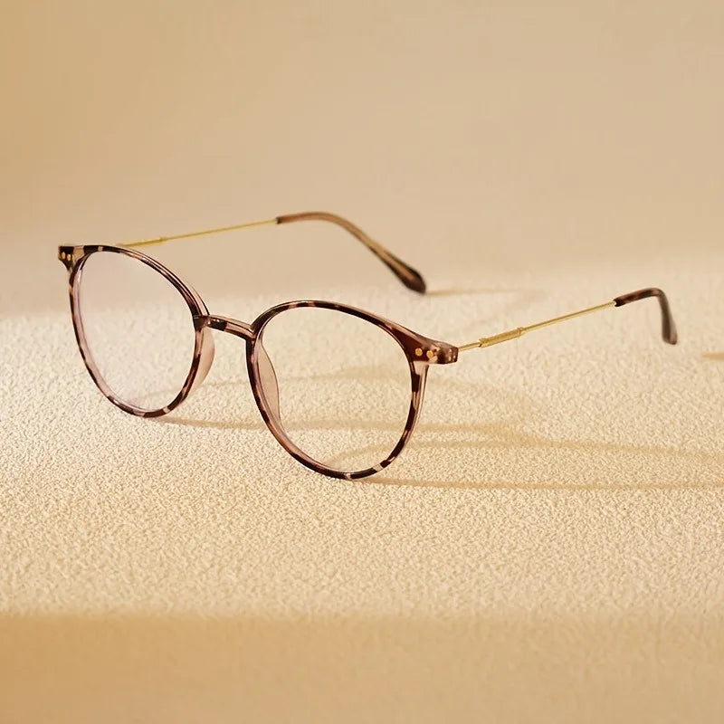 Stylish Millennial ultra-light material metal round frame blue blocking glasses for both men and women