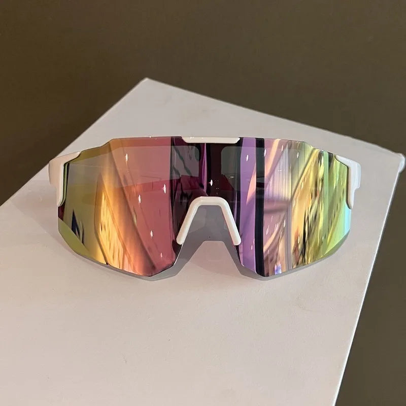 Outdoor Cycling Sports Glasses High-definition Men's Sunglasses UV Resistant Sunglasses Hiking and Running Goggles