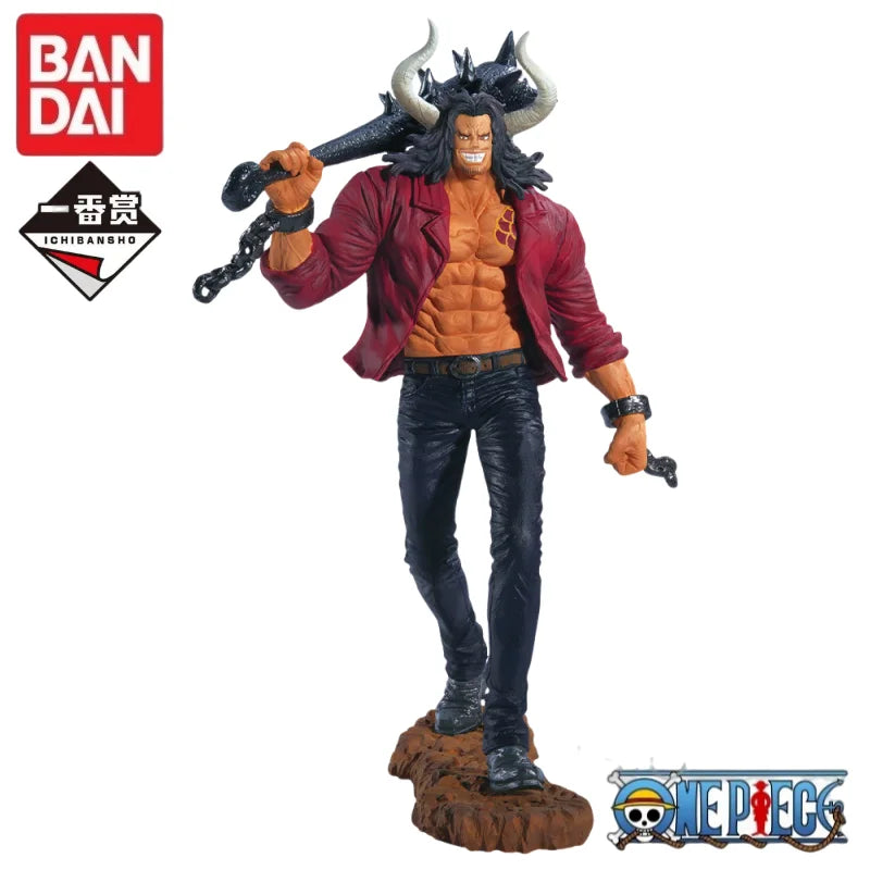 Special OfferIn Stock 100% Original Bandai Ichiban Kuji One Piece Ex Loyalty To Thunr Kaidou King Jack Soul Gxmateria Anime Figu
