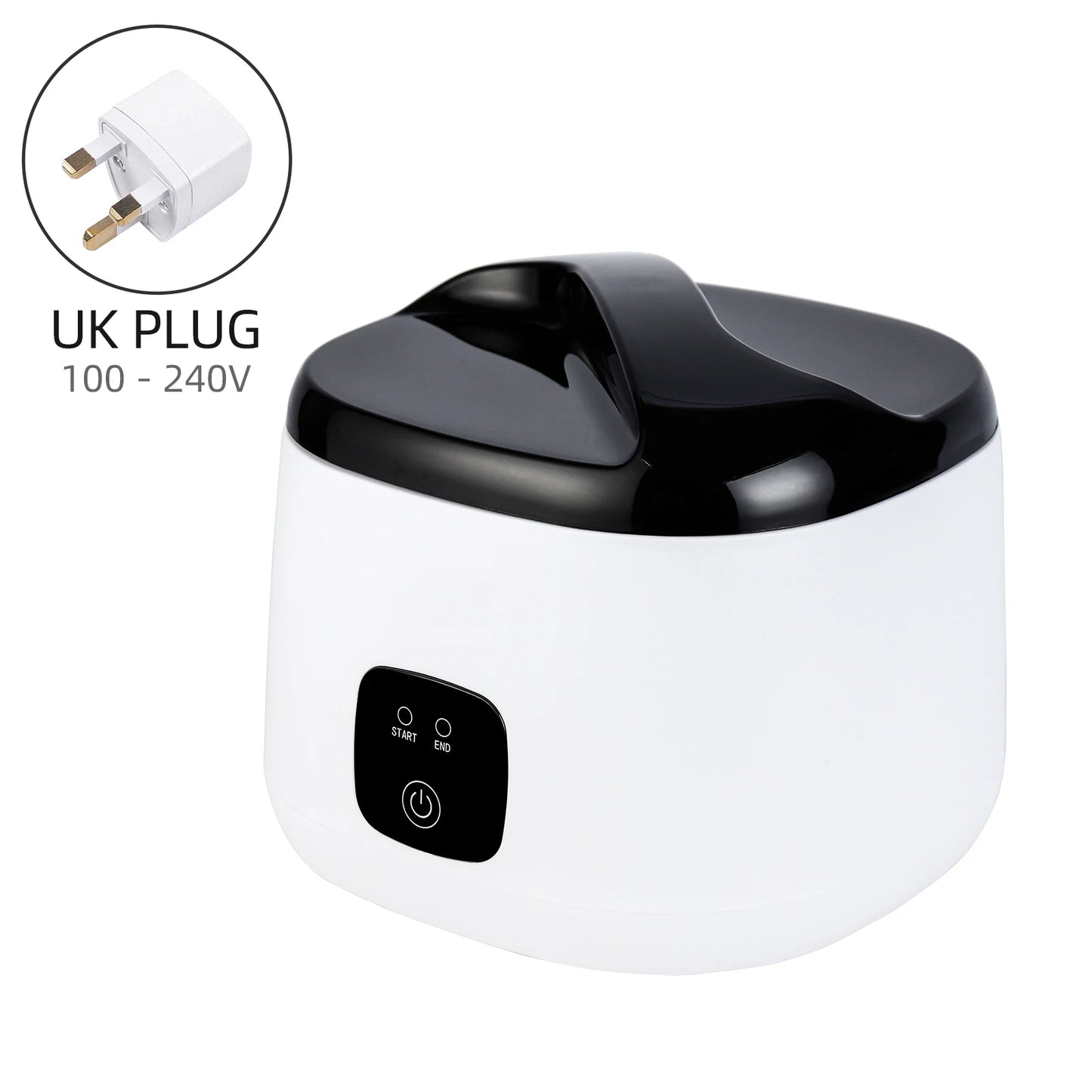 Electric Nail Polish Soaking Bowl Steam 5-Finger Inner Liner Nail Polish Removal Machine Steamer Heating UV Gel Remover Soak
