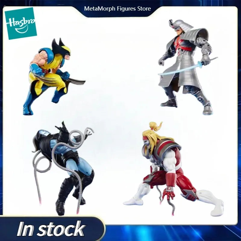 Original Hasbro Marvel Legends Series Gamerverse Wolverine Vs Silver Samurai/War Machine Vs Omega Red Action Figure Toys Model