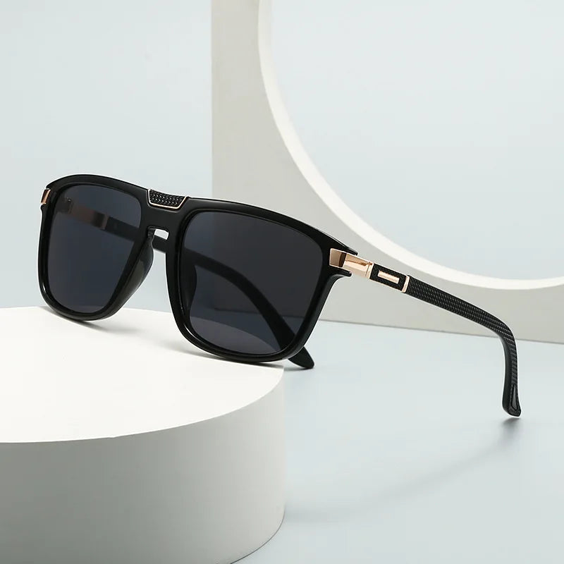 JNPCXI New Ins Popular Fashion Gradient Women Sunglasses Black Leopard Shades UV400 Trending Men Outdoor Sun Glasses