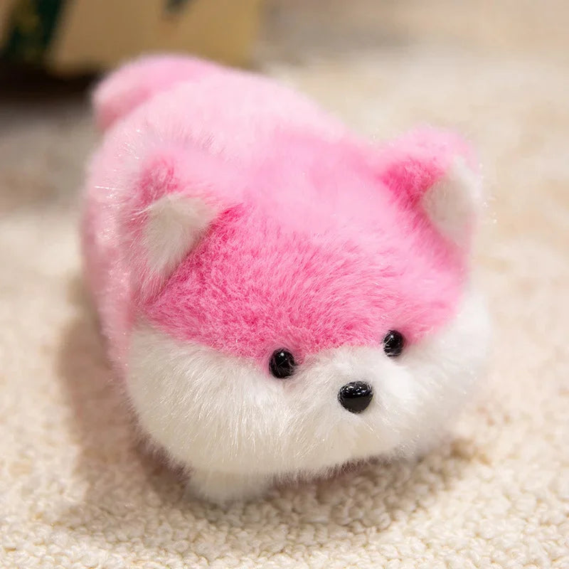Cute Lying Animals Red Panda Fox Sloth Cat Soft Plush Dolls Stuffed Capybara Pig Plushie Baby Toys Gifts For Children