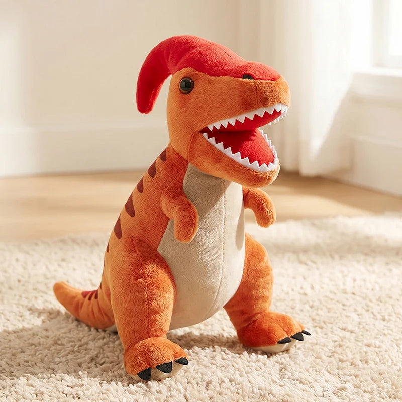 Jurassic Dinosaur Plush Toys T-Rex Velociraptor Ankylosaurus Stuffed Animals Soft Dinosaur Dolls Boy Gift Stuffed Dino Plushie