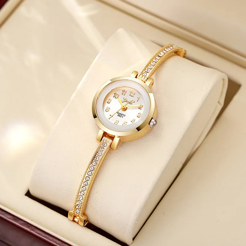 New Fashion Watch Casual Rhinestone Women's Watches Bracelet Wristwatch Ladies Quartz Watch Clock Relogio Feminino Dropshipping