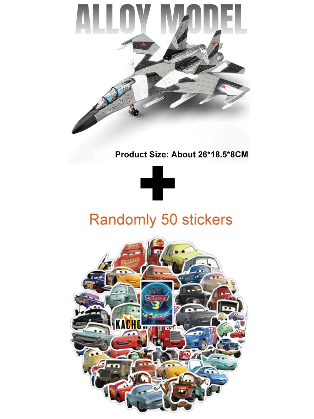1:64 Su-35 Alloy Fighter Model Diecast Toys Car with Sound Light Pull Back Catapult Missile Airplane Fun Gifts for Boys Ornament