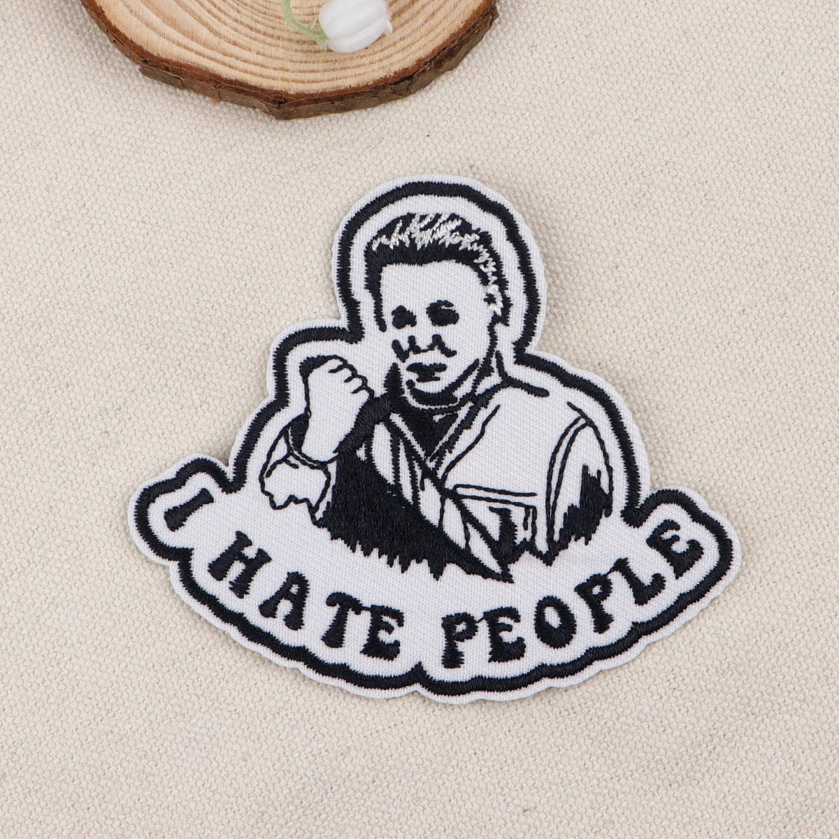 Halloween Embroidery Patch Horror Movie Iron On Patches For Clothing Thermoadhesive Patches On Clothes DIY Sew Badges