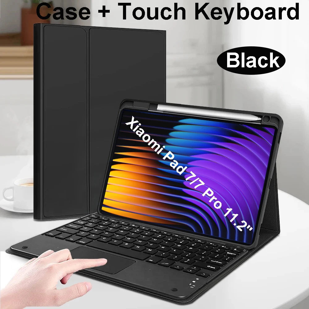 Xiaomi Pad 7 11.2 inch, Bluetooth keyboard + Mouse, Multi-Language Keyboard