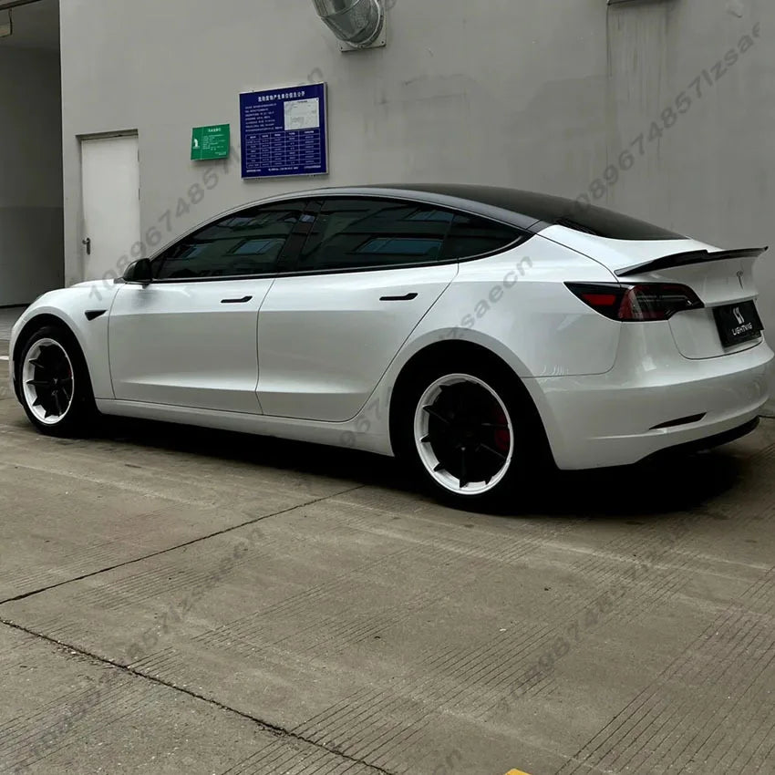4PCS Hub Cap Car For Tesla Model 3 2017-2023 18 Inch Wheel Cap Replacement Automobile Wheel Hubcap Full Rim Cover Accessories