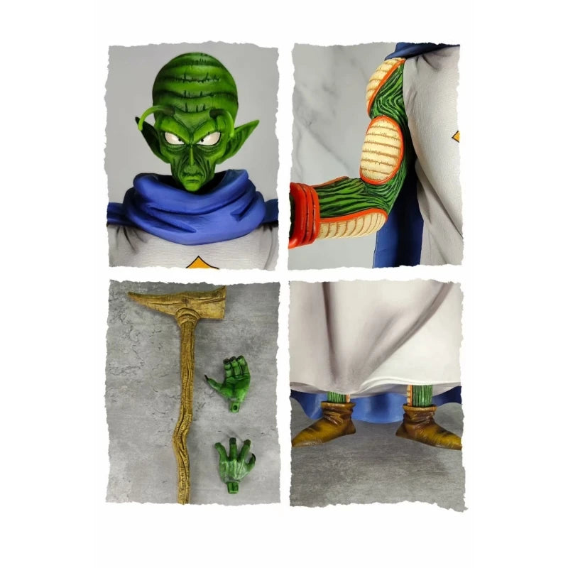 35cm Dragon Ball Piccolo Can Change Hands Standing Position Anime Figure Model