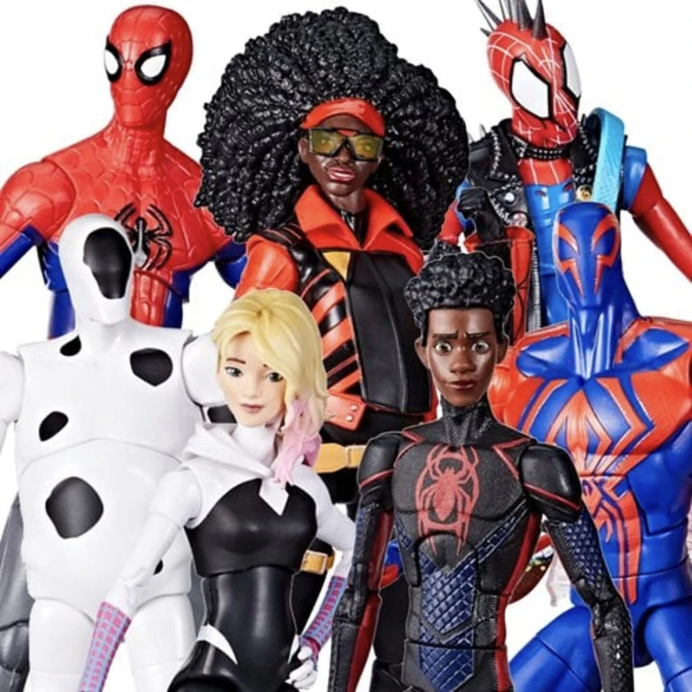Marvel Legends Across The Spiderverse Peter Paker Gwen Spot Miles 2099 Spider Punk  Wave 6" Action Figure