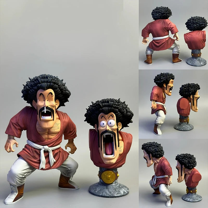 Dragon Ball Z Mister Satan Anime Figure Replace Head Hercule PVC Figure