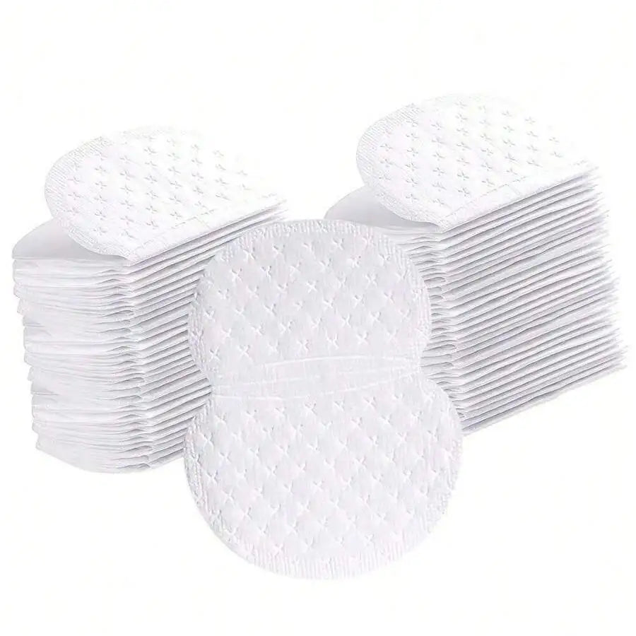 Moisture-Wicking Disposable Underarm Sweat Pads Breathable,Non-Trace, Leak-Proof Sweat Guards, Odor Control, for Outdoor Leisure