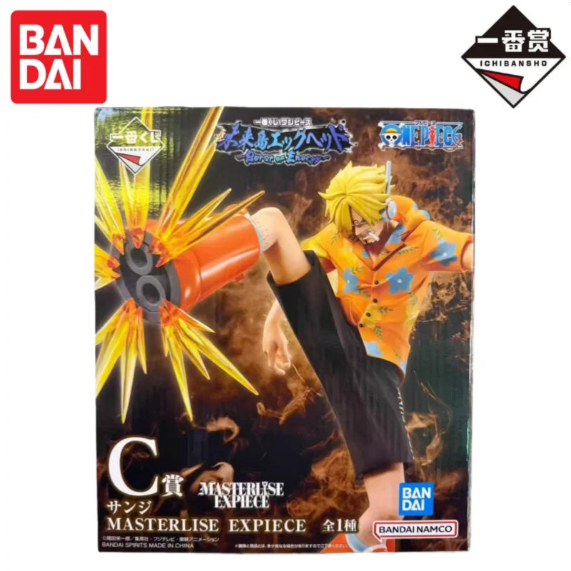 Special OfferIn Stock Original Bandai Ichiban Kuji One Piece Monkey D Luffy Roronoa Zoro Sanji Ethanbaron Bartholemew Kuma Figur