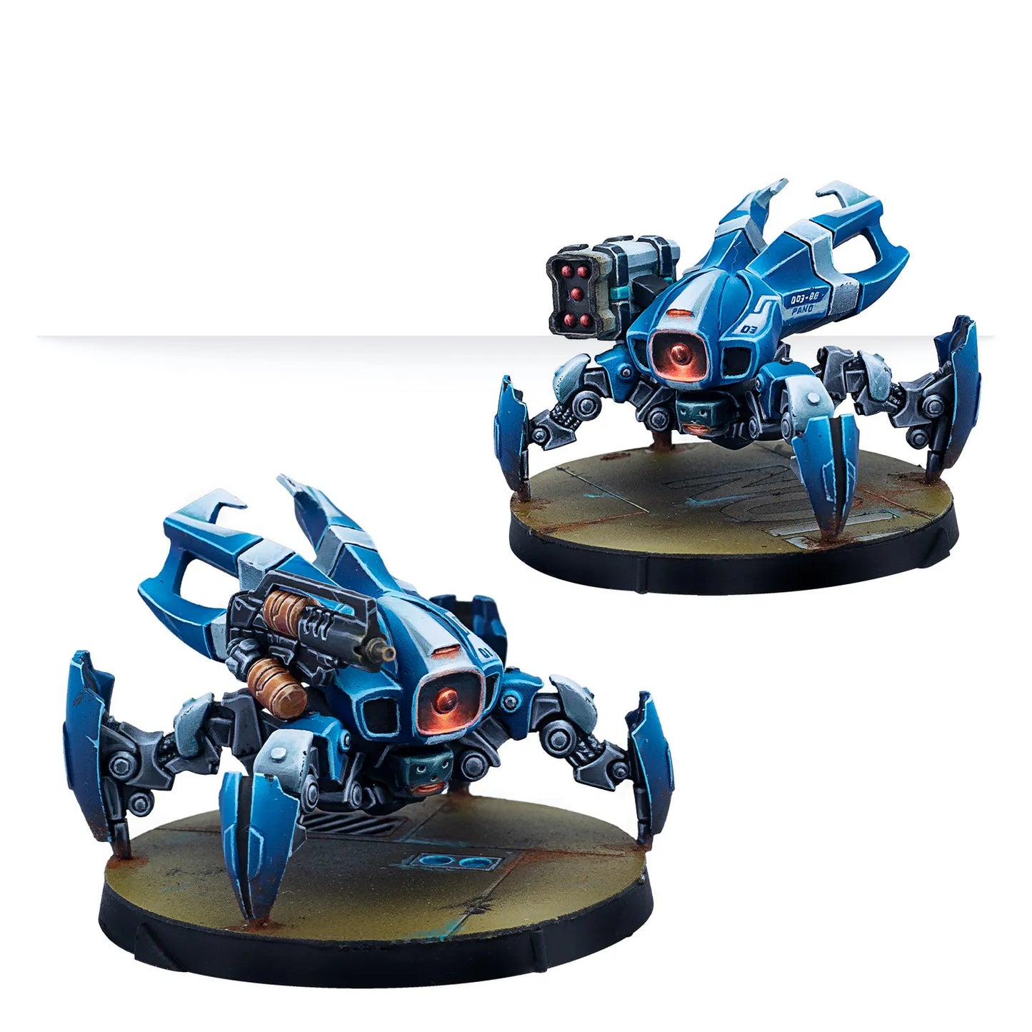 Cast Resin Model Assembly Kit, GK, Drone Set 2 Sets, Unpainted, Need To Be Assembled, Including Base