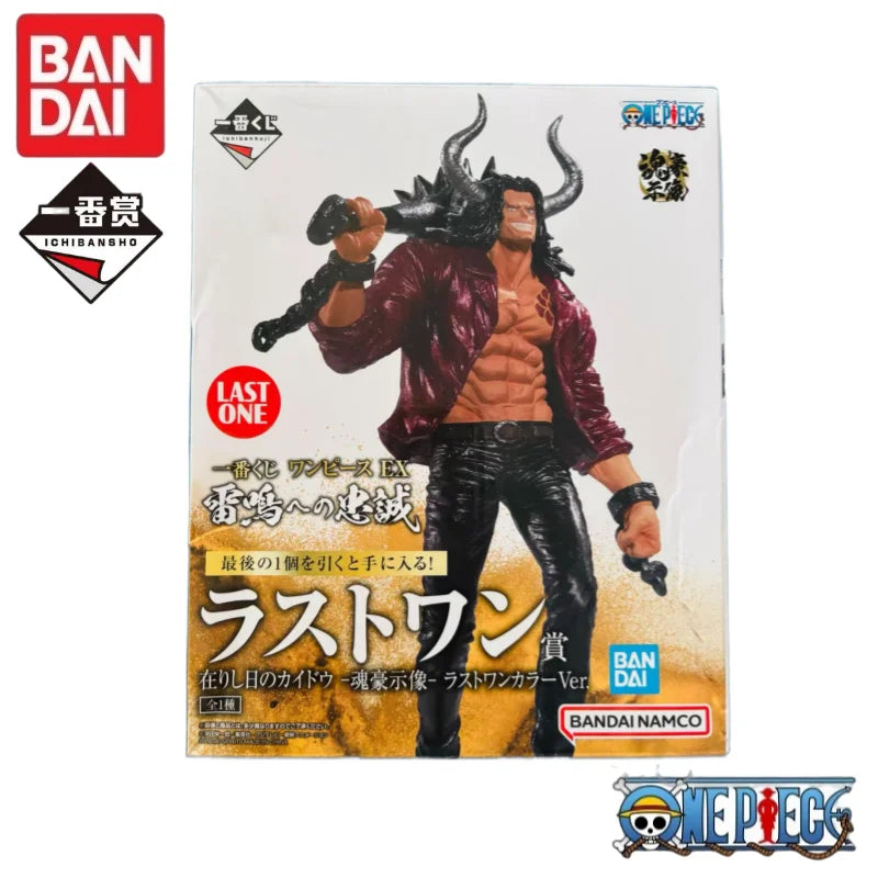 Special OfferIn Stock 100% Original Bandai Ichiban Kuji One Piece Ex Loyalty To Thunr Kaidou King Jack Soul Gxmateria Anime Figu