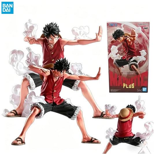 【IN STOCK】Original Banpresto Maximatic Plus One Piece Monkey D Luffy 20cm Figure PVC Collectible Model Toy Gift