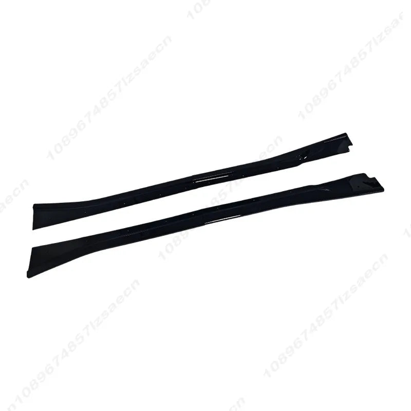 For BMW i3 i01 Range Extender 2014-2022 MP Car Bumper Lip side Spoiler Splitter Diffuser Car Side Skirt  Body Kit Gloss Black