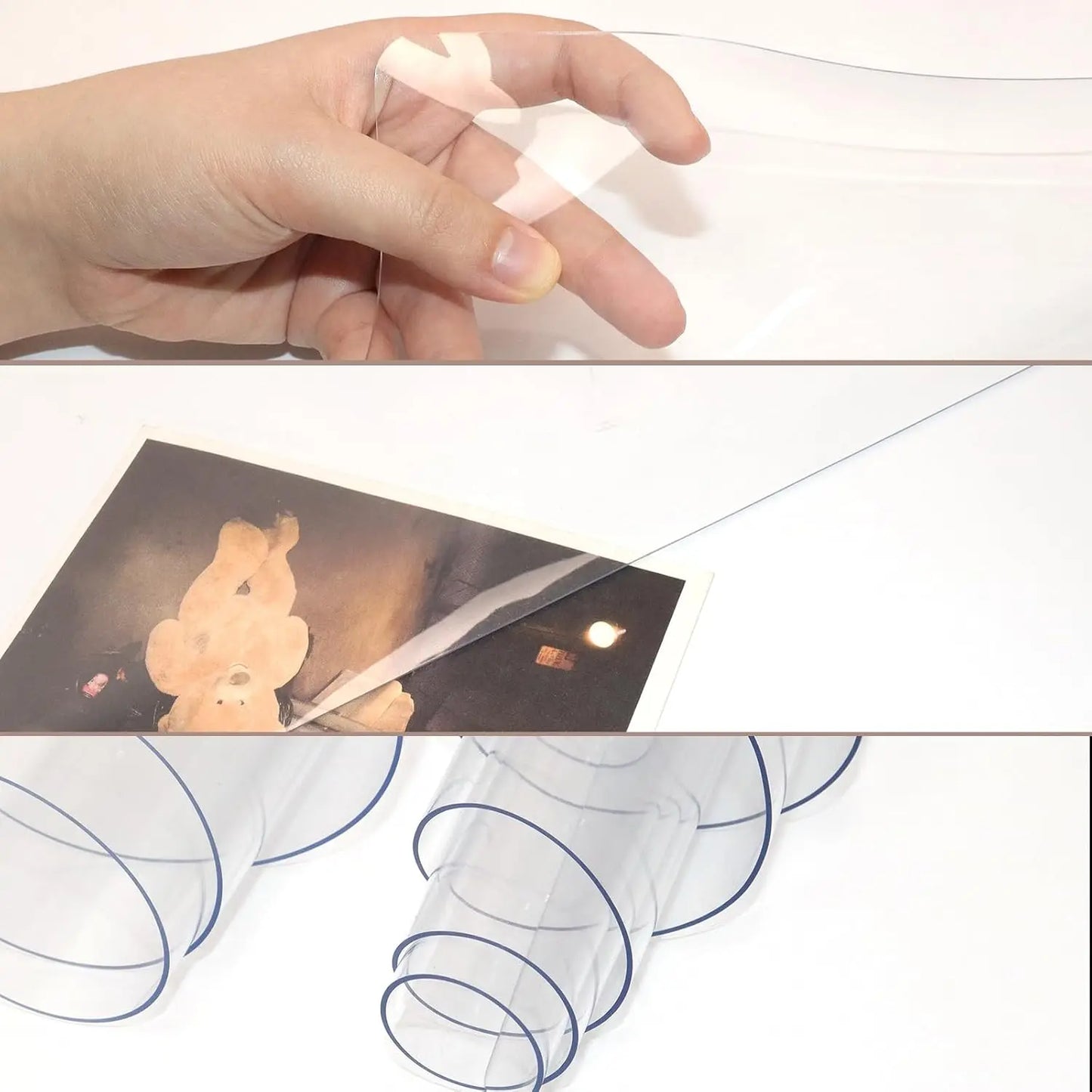 Clear Desk Mat/Protector Mat - Anti-Slip Desk Cover Protector, Waterproof Scratch-Resistant Surface for Home/Office