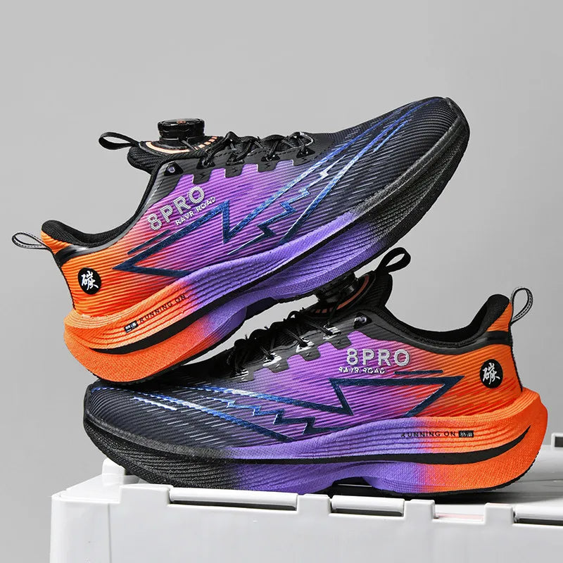 Running Shoes Marathon Men Sports Speciality Carbon Board Breathable Lightweight Women's Comfortable Athletic Nonskid Sneakers ﻿
