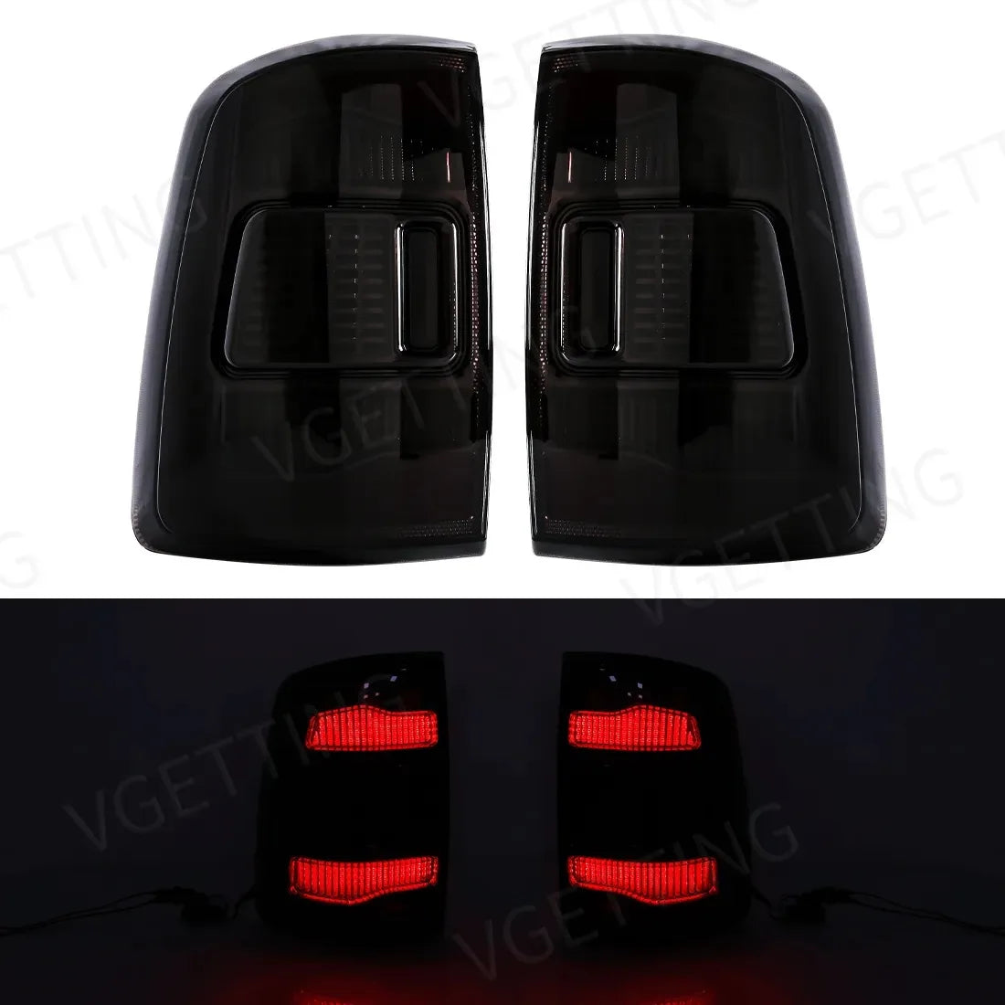 Tail Lamps For Dodge Ram 1500 2500 3500 2009 2010 2011 2012 2013 2014 2015 2016 2017 2018 LED Fog Rear Driving Brake Turn Signal