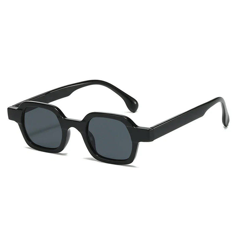 JNPCXI Fashion Small Polygon Square Women Sunglasses Retro Gradient Men Shades UV400 Sun Glasses