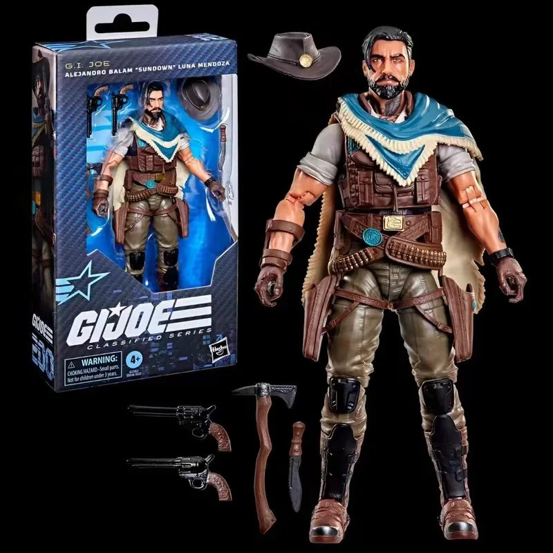 【Pre Sale】Original Hasbro G.I. Joe Alejandro Balam "Sundown" Luna Mendoza/Cobra Overkill/Ninja Force Zartan/Hydro-Viper/Airtight