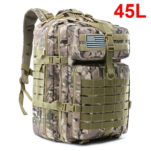 30/45L Man Tactical Backpacks,Travel Bags Survival Outdoor Trekking Hunting Bag