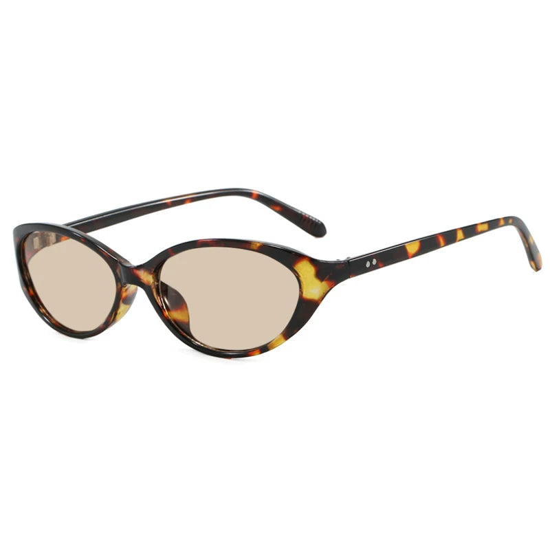 JNPCXI New Ins Popular Fashion Cat Eye Women Sunglasses Shades UV400 Retro Candy Color Men Sun Glasses