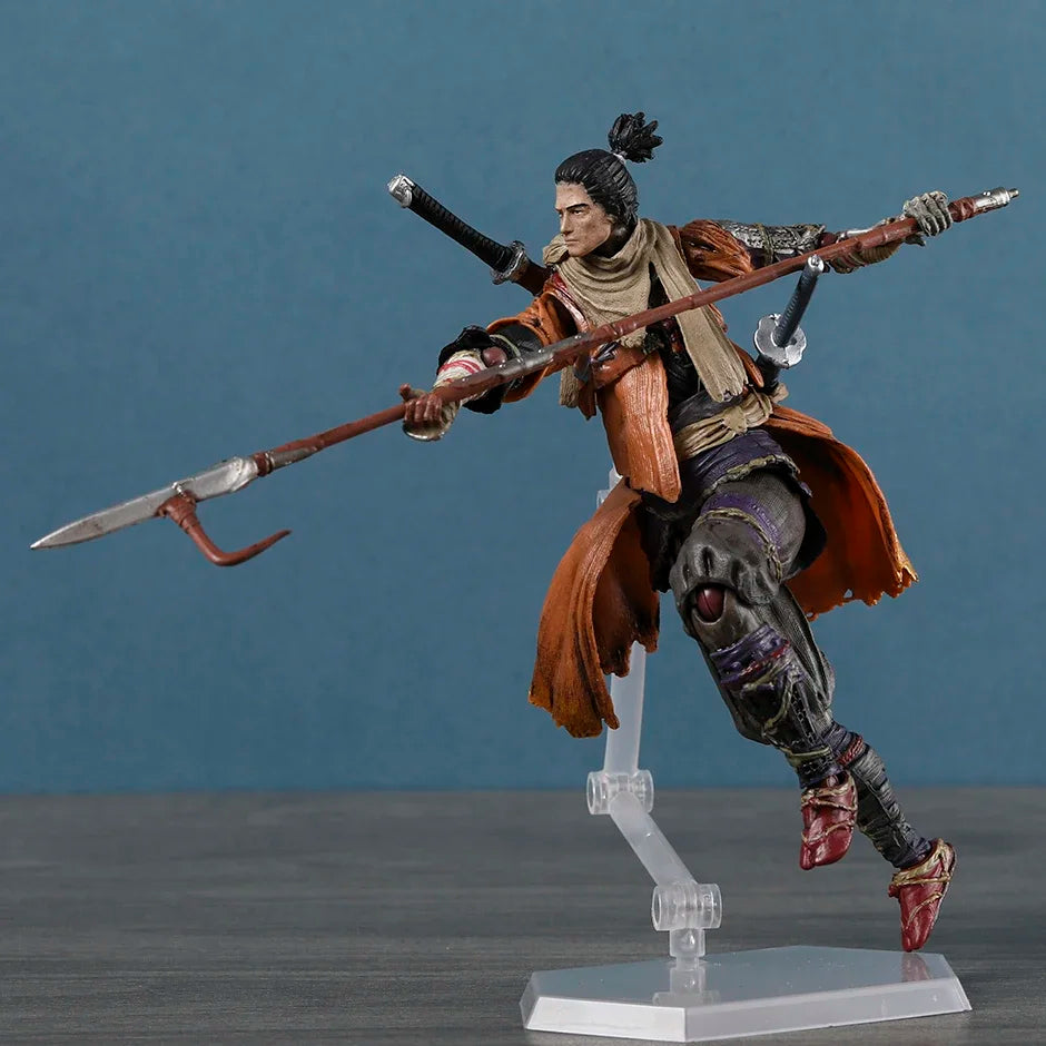 6" Figma 483-DX Shadows Die Twice Sekiro Movable Action Figure Model Collection