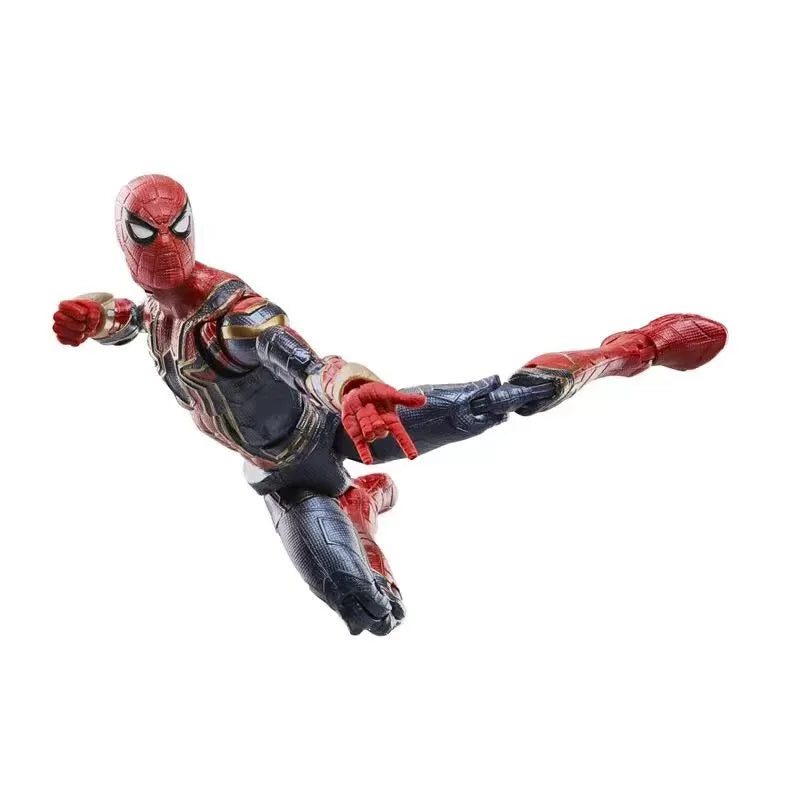 Original Hasbro Marvel Legends Series Iron Spider Anime Figure Toys Collection Gifts