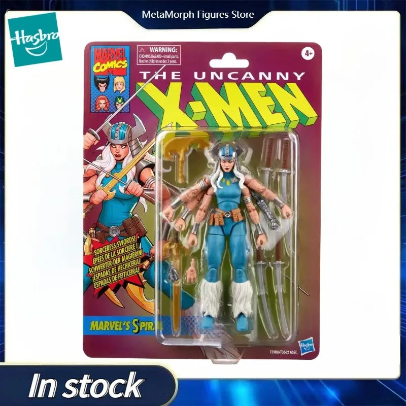 Original Hasbro Marvel Legends Series X-Men THE UNCANNY Spiral Anime Figures Collection Toys Figures