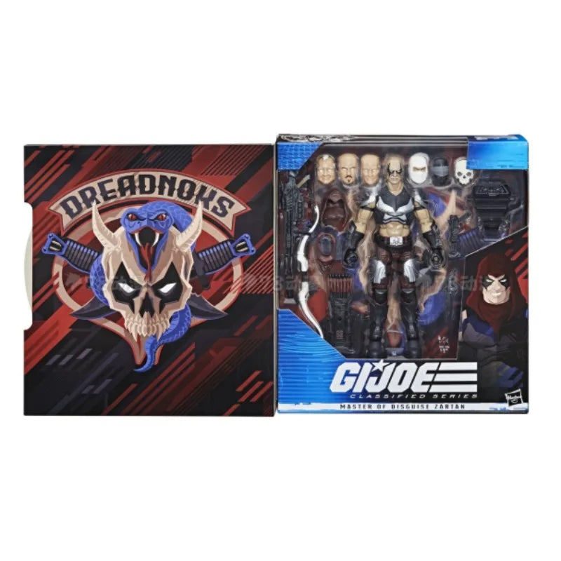 Original Hasbro G.I. Joe Classified Series MASTER OF DISGUISE ZARTAN Anime Figures Toys Models Collection
