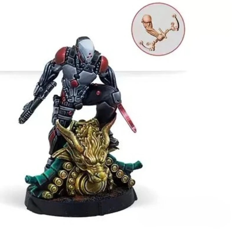 35mm Cast Resin Model Assembly Kit, GK， Expansion Pack, Unpainted, Needs To Be Assembled