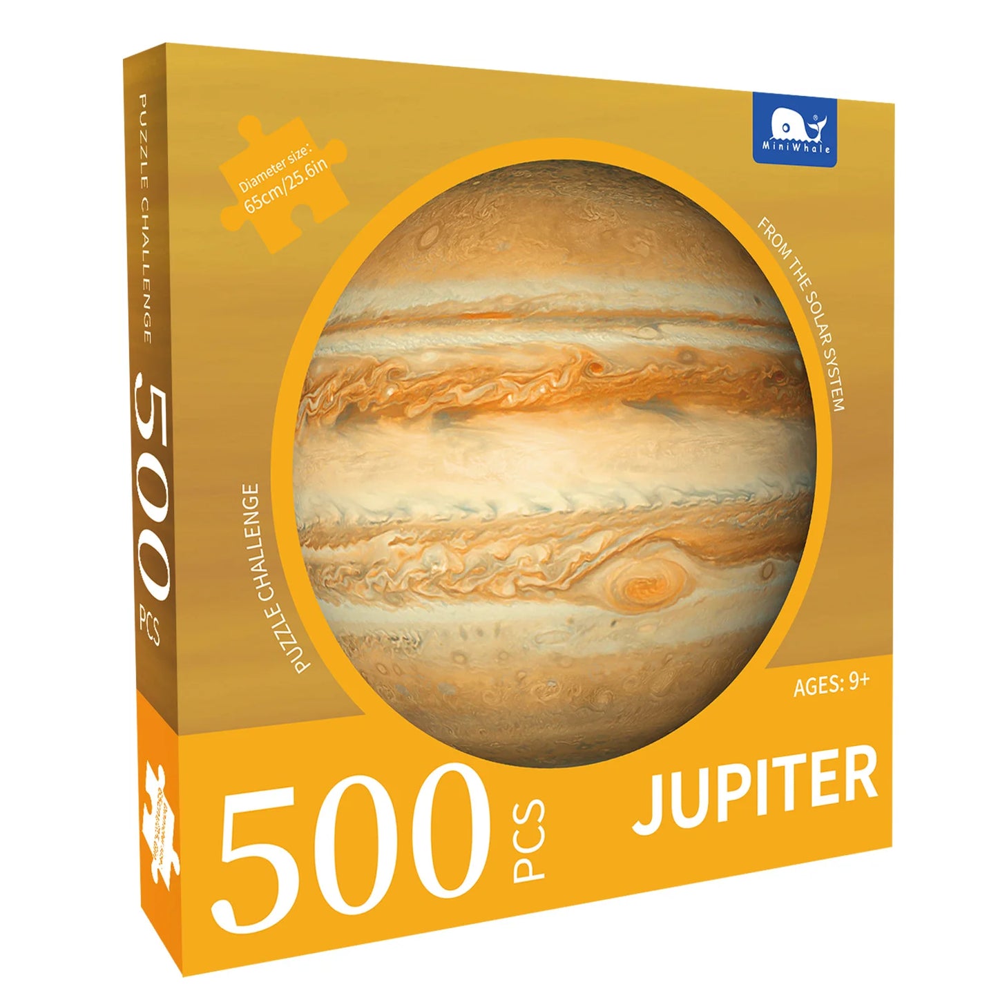 65*65cm Exquisite Paper Jigsaw puzzle Sun and Moon Puzzle 1000pcs 750pcs 600pcs 500pcs 400pcs 200pcs 100pcs Planet Series Puzzle
