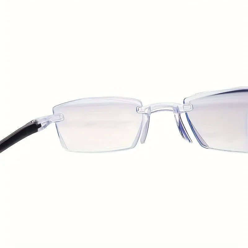 3 Classic Flat Frame Glasses At 0 Degrees Suitable for Men and Women To Wear Perfect Daily Accessories and Ideal Gift Choices