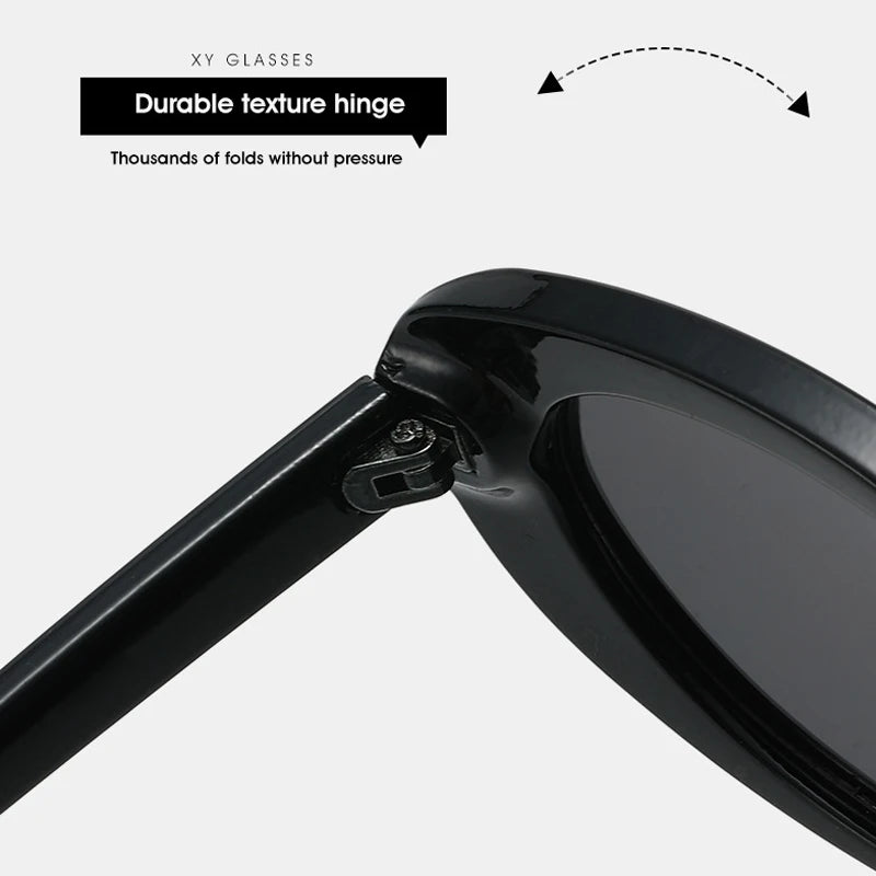 JNPCXI Small Oval Sunglasses for Women Vintage Design Sun glasses Shades Female Retro Punk Men Sunglass Outdoor Trendy Eyewear