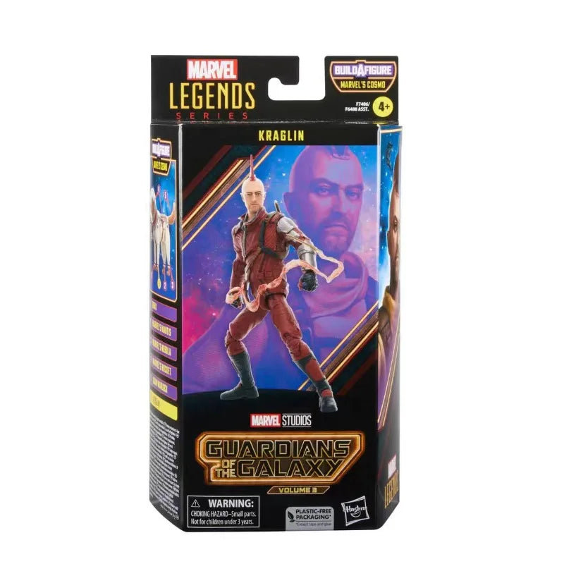 Original Hasbro Marvel Legends Series Star Lord/Rocket/Kraglin/ADAM WARLOCK/Mantis/Drax/Nebula Anime Figures Collection Toys